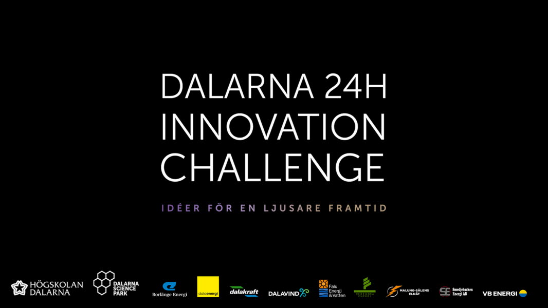 Image text Dalarna 24h Innovation Challenge invites 