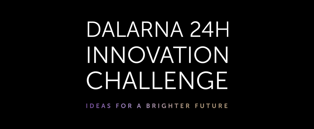 Text på bild Dalarna 24h Innovation Challenge invites 